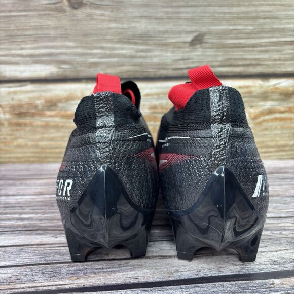 Size 12.5 Nike Vapor Edge Elite 360 P FK Black/Red Football Cleats CV6282-008 main image 9